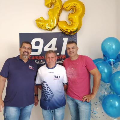  Campo Abeto FM comemorou com os ouvintes, 33 anos com programaÃ§Ã£o especial